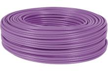 Dexlan f/utp CAT5e solid cable purple lszh cpr dca- 100M