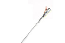 Solid Alarm Cable 100% BC 6x0.6/23AWG LSZH Eca White