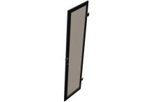 EFIRACK 47U Optional glass door 600 x  (titanium grey) Rear