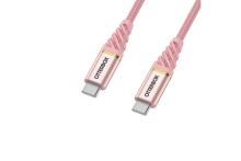 OtterBox Premium Cable USB C-C 1M USB-PD Rose Gold