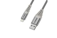 OtterBox Premium Cable USB A-Lightning 1M Silver