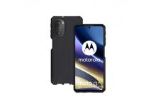 SPECTRUM Case for Motorola G51 - Solid Black Mat - Soft bag