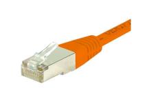 Cat6 RJ45 Patch cable F/UTP orange - 0.3 m