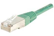 Cat5e RJ45 Patch cable F/UTP green - 3 m