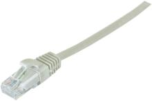 Cat6A RJ45 Patch cable U/UTP snagless grey - 0,5 m