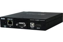 Commutateur KVM-sur-IP 4K port unique, ultra-HD, port local HDMI/USB