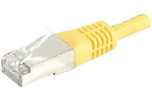 Cat6 RJ45 Patch cable S/FTP yellow - 15 m