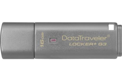 KINGSTON Clé USB 3.0 DataTraveler Locker+ G3 - 16Go