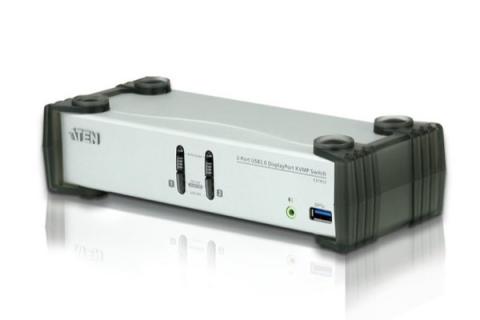 Aten CS1912 switch KVM DisplayPort 1.1/USB 3.0/HP -2 ports