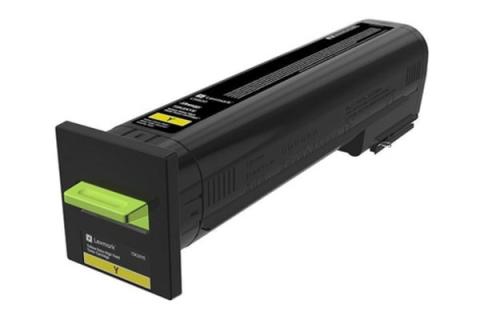 Toner LEXMARK 72K2XYE CS820 - Yellow