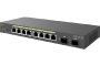 Switch 10 ports réseau Gigabit Manageable niveau 2 dont 8 PoE+ & 2 SFP