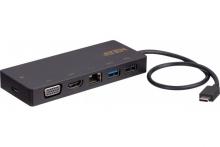 ATEN UH3236 Mini Dock Type-C 5en1 HDMI/VGA/LAN/Charge/Hub