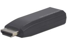 Convertisseur monobloc HDMI vers VGA+audio